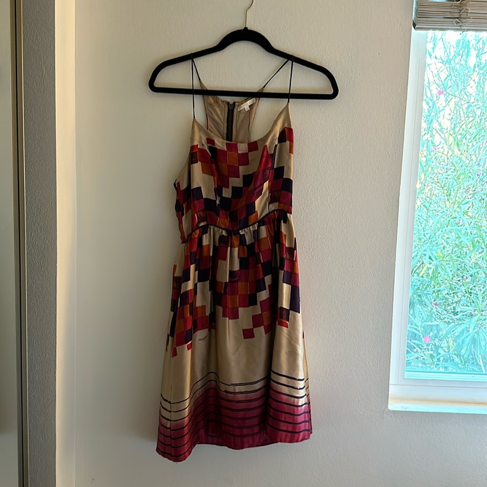 Matty M geometric pattern dress
